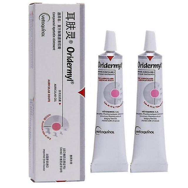 2x Ear Skin Ling Echte Hond En Kat Schimmel Oor Jeuk Oor Geur 10g on Productcaster.