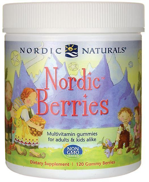 Nordic Naturals Severské prírodné škandinávska multivitamínové bobule 120 žuvačiek 455 gr on Productcaster.