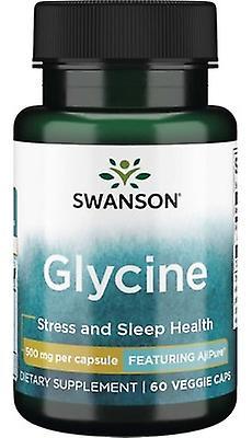 Swanson AjiPure Glycine 500 mg 60 Kapsúl 65 gr on Productcaster.