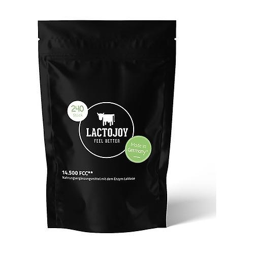 Lactojoy 14,500 FCC lactase tablets 240 chewable tablets on Productcaster.