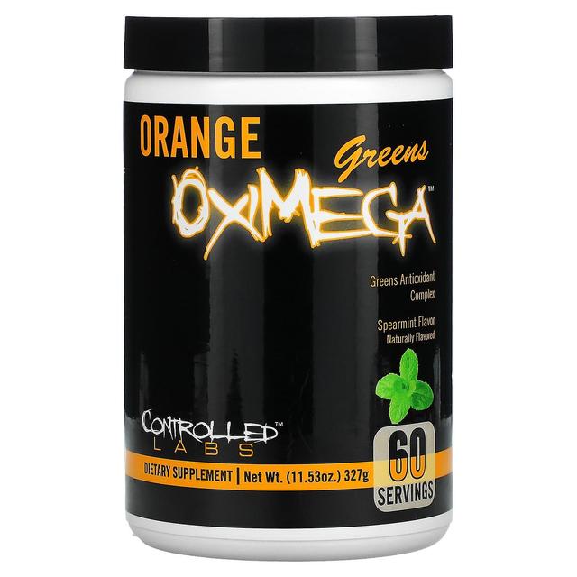 Controlled Labs, Orange OxiMega, Greens Antioxidant Complex, Grüne Minze, 11,53 oz (327 g) on Productcaster.