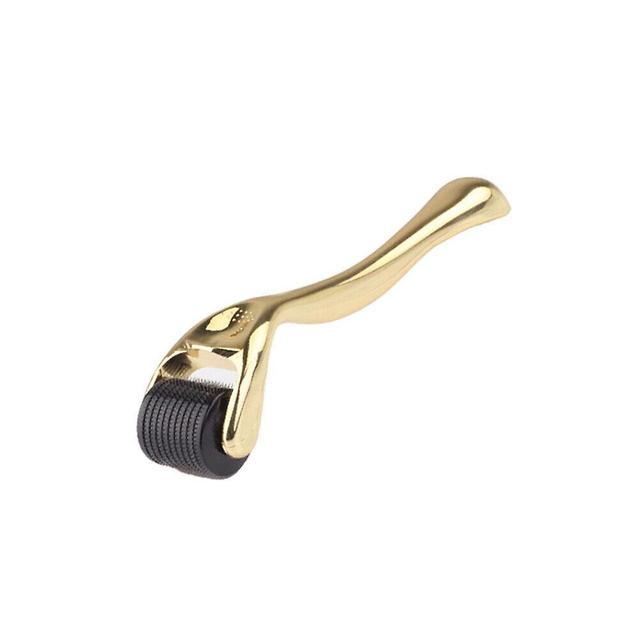 (buy 2 Get 1 Free)hair Regrowth Micro-needling Roller Beard Growth Product Anti Hair Loss Gold 1mm on Productcaster.