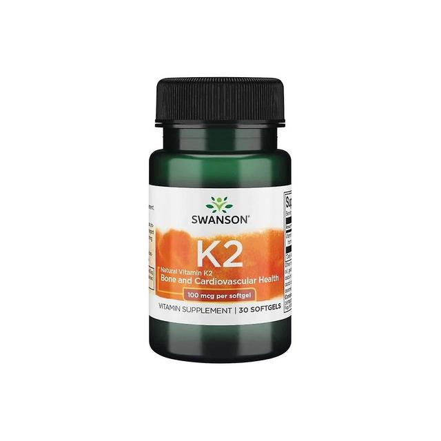 Swanson Vitamin K2 Natural 100 Mcg BI6877 suplementos dietéticos on Productcaster.