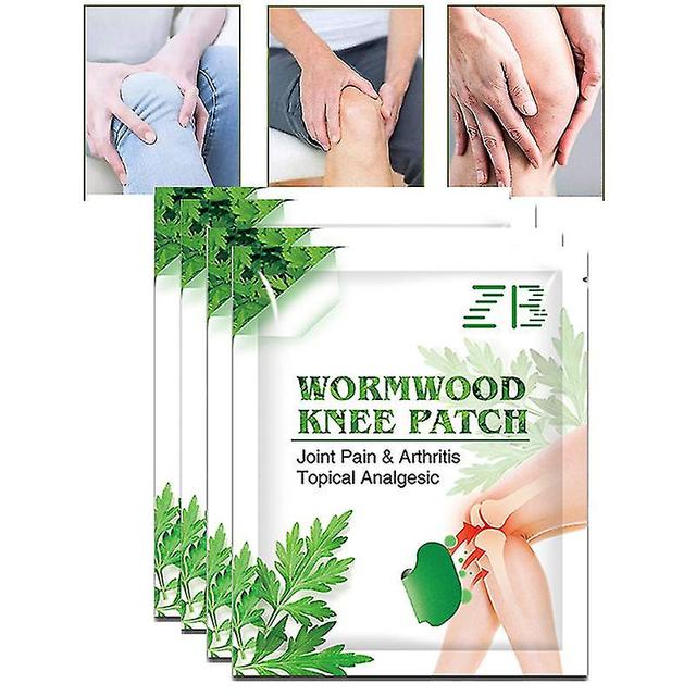 Zb 60pcs Wormwood Knee Pain Patch Herbal Extract Joint Arthritis Sticker Swelling Bruise Sprain Body Plaster Health Care- on Productcaster.