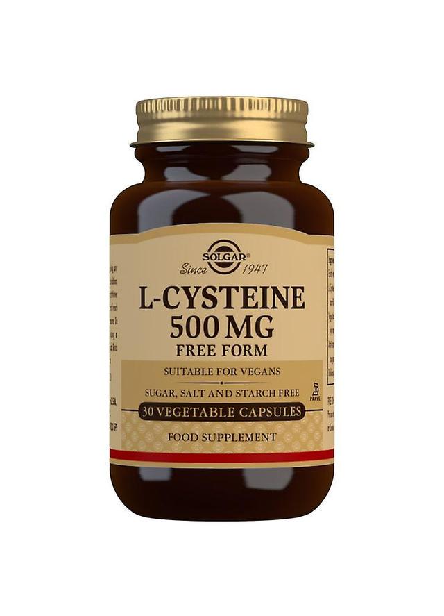 Solgar L-Cysteine 500 mg - 30 Vegicaps on Productcaster.