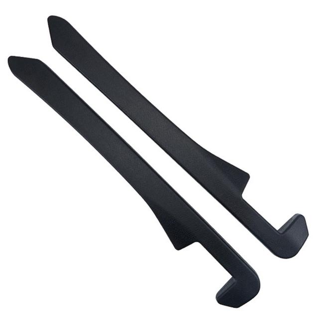 2 Pcs Car Seat Gap Filler Pad Universal Fit Easy Installation Filler Pad For Car Suv Truck Accessories Black 2pcs on Productcaster.