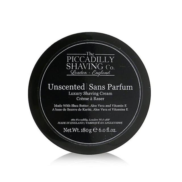 The Piccadilly Shaving Co. Unscented luxury shaving cream - 180g/6oz on Productcaster.