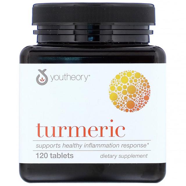 Youtheory, Turmeric, 120 Tablets on Productcaster.