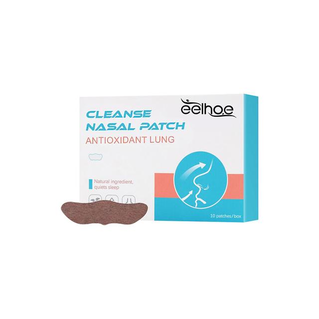 EELHOE 10 Patches Antioxidant Lung Cleanse Nasal Patch on Productcaster.