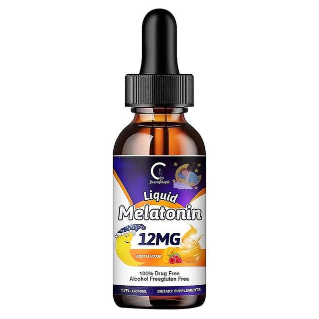 Bihd 12MG Melatonin Help DeepSleep&Save Insomnia Improve Sleep Adjust the Body clock Keep Energy for Insomniac Fruity-Package 1 10ml on Productcaster.