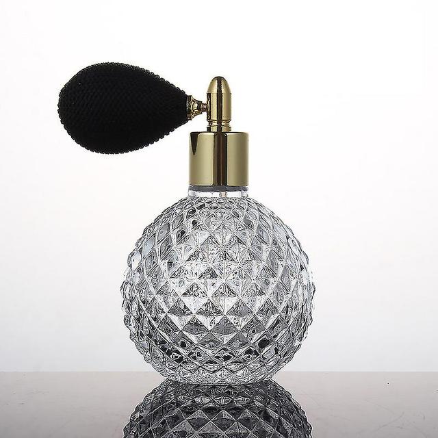 2Pieces 100ml Empty Perfume Bottle Refillable Empty Glass Bottle Spray For Perfume, Vintage Glass on Productcaster.