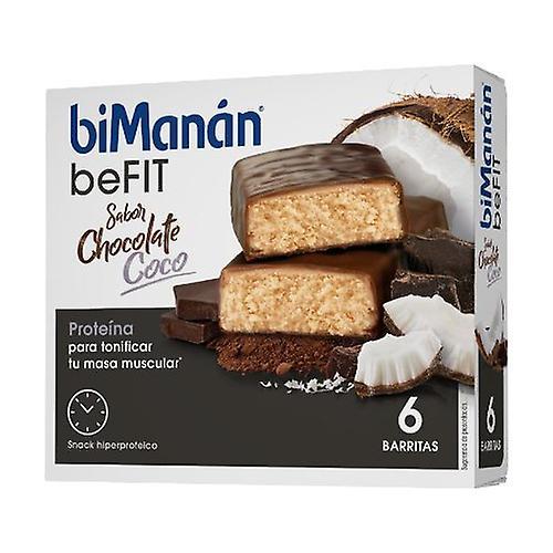 biManán Chocolate Coconut Bar (Pro Method) 6 units on Productcaster.