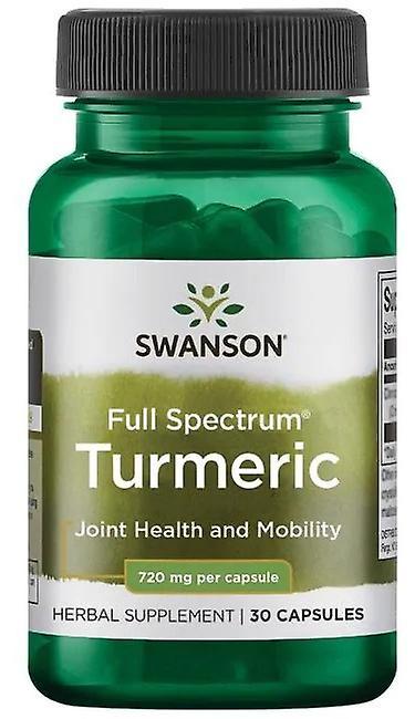 Swanson Turmeric 720 mg 30 Capsules 45 gr on Productcaster.