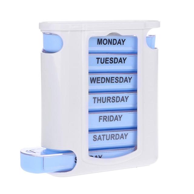 For Pill Box Organizer Medication Vitamin Supplement Travel Large Dispenser For Multi on Productcaster.