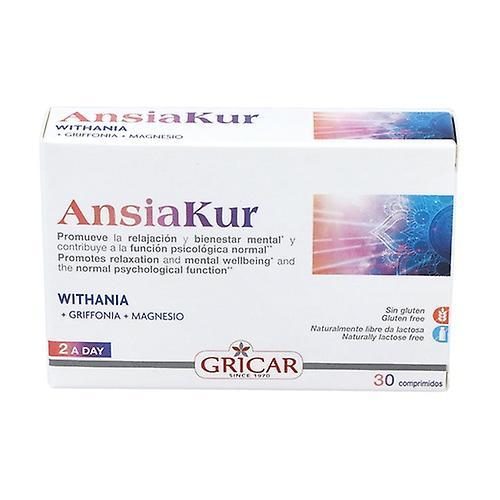 Gricar Ansiakur relaxation and wellness 30 tablets of 950mg on Productcaster.