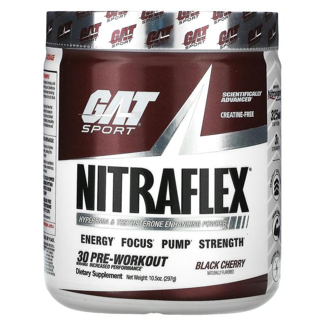 GAT, Sport, NITRAFLEX, Schwarze Kirsche, 10,5 oz (297 g) on Productcaster.