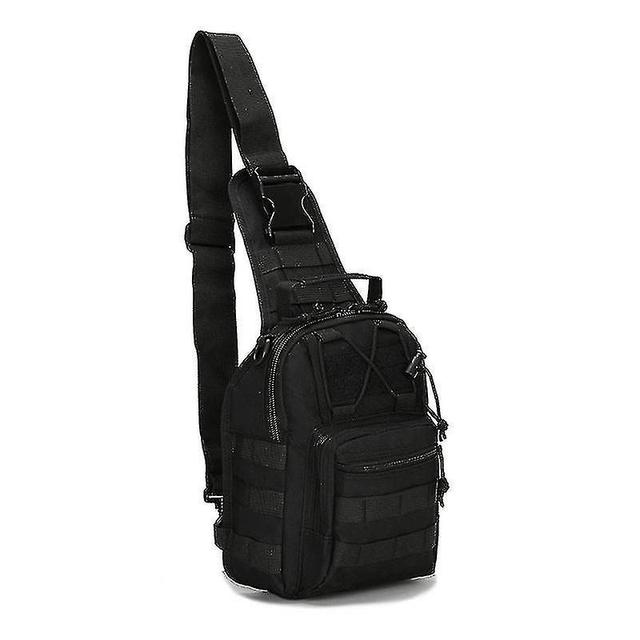 Mochila trekking trekking esportes subindo sacos de ombro Preto on Productcaster.