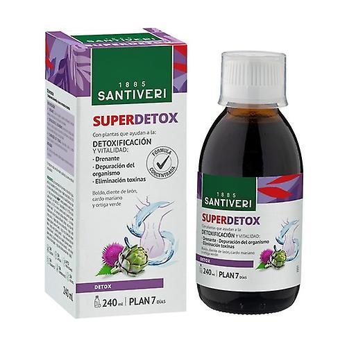 Santiveri Superdetox syrup 240 ml on Productcaster.