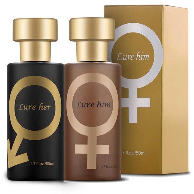 Perfume Men And Women Increase Their Own Charm To Seduce The Opposite To Enhance Temperament Eau Toilette 50ml+50ml 2pc on Productcaster.