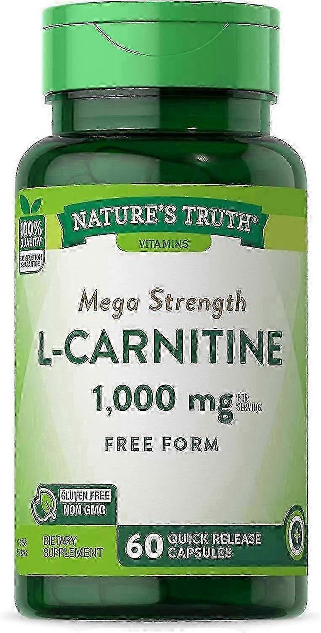 Nature's truth l-carnitine, 500 mg, dietary supplement, capsules, 60 ea on Productcaster.