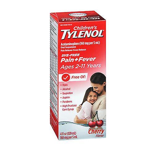 Tylenol Children's Pain + Fever Suspensión Oral, 4 oz (Paquete de 1) on Productcaster.