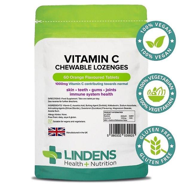 Lindens Vitamina C 1000mg Pastillas Masticables 60 (9925) on Productcaster.