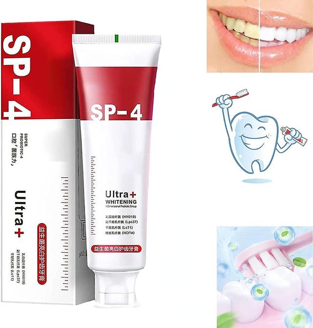 Sp-4 Probiotic Tootaste, Sp-4 Probiotic Tootaste Teeth Ner Tootaste, Sp-4 Tootaste Red 1pcs on Productcaster.