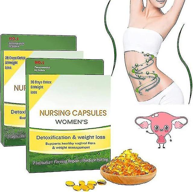 Ultraslim Natural Detox laihdutuskapselit,ultraohuet Detox-kapselit,välitön kutinaa estävä Detox kiristää ja ravita emätintä naisille 14pcs on Productcaster.