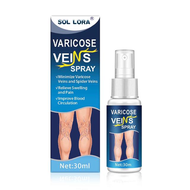 Hefansi Varicose Vein Spray Spider Varicose Vein Spray Improves Circulation Relieves Leg Fatigue And Heaviness 30ml on Productcaster.