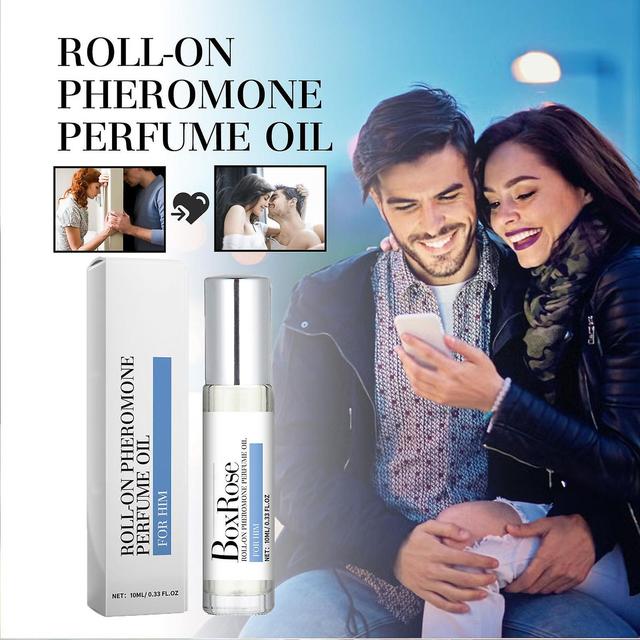 Lisade Valentinsdag Roll-On Pheromone Parfyme Olje, Rose Phero Parfyme Olje, Roll On Parfyme Olje, Rose Phero Parfyme, langvarig Phero Attraction P... on Productcaster.