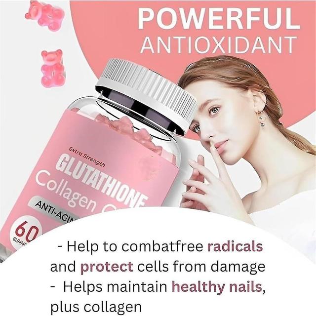 Glutathion-Kollagen-Gummis,Glutathion-Kollagen-Glow-Gummis für dunkle Flecken,Korea Glutathion-Gummis,Koreanische Kollagen-Gummis für die Hautpfleg... on Productcaster.