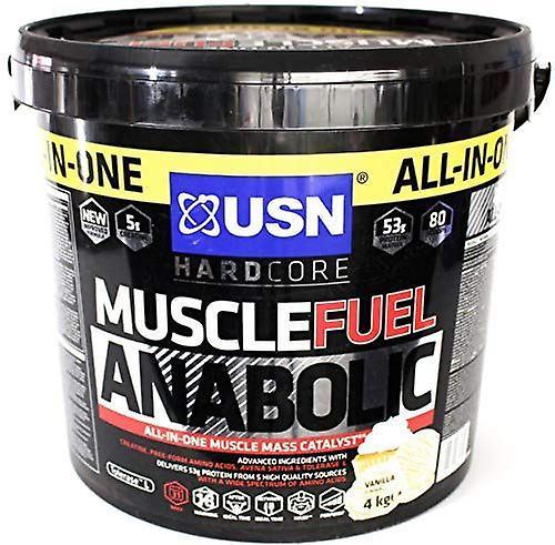 USN Muscle Fuel Anabolic Muscle Mass & Growth Shake Powder - 4kg Strawberry on Productcaster.