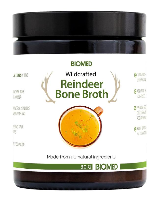 Biomed reindeer bone broth 30g on Productcaster.