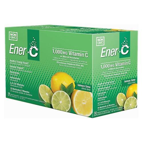 Ener-C, 1, 000 mg, Lemon Lime 30 Packets (Pack of 3) on Productcaster.