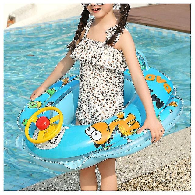 Skbcv Plastic Material Swimming Rings With Horns Vacation Waterproof Swim Trainers Soft Durable Swim Trainers Tool As Show 9 on Productcaster.