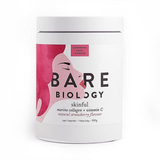 Bare Biology Biologia nuda Collagene marino magro più polvere di vitamina C 300g on Productcaster.