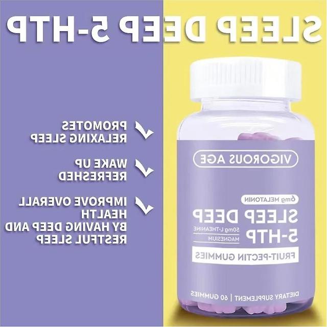 Melatonin Gummies Help Fast Stress Anxiety Relief Nutritional Food Supplement And Melatonin Gummies 1pc on Productcaster.