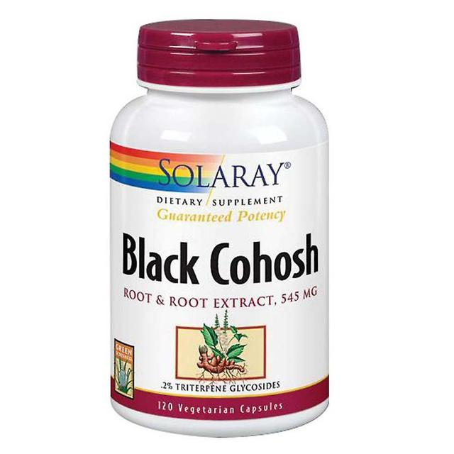 Solaray Black Cohosh Root Extract, 120 Caps (Pack of 6) on Productcaster.