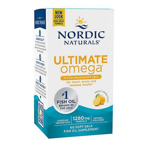 Nordic Naturals Ultimate Omega, 1000 mg, Fish Gelatin 60 ct (Pack of 3) on Productcaster.