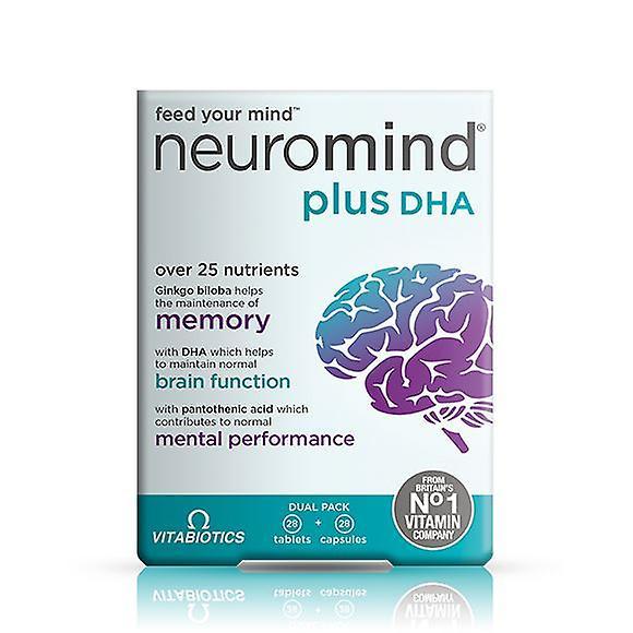 Vitabiotics Neuromind Plus Omega 3 DHA Brain Nutritional Support Supplements -56 on Productcaster.