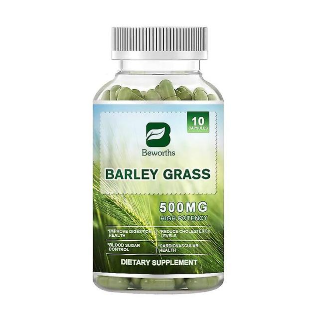 Organic Barley Grass Pill Rich In Immune Vitamins,fiber,minerals,antioxidants,and Proteins,help Immune System & Digestion Health Tib 10pcs on Productcaster.