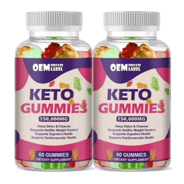 60ct Keto Diet Gummies Vinagre de maçã Cetogênico Bear Gummies 2PCS on Productcaster.