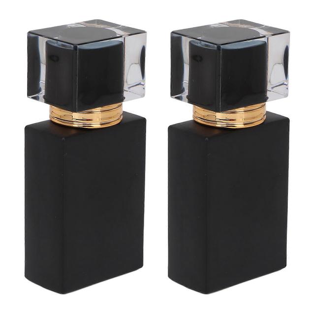 Glass Spray Perfume Bottle 30ml Leakproof Atomizer with Golden Nozzle - 2pcs Set on Productcaster.