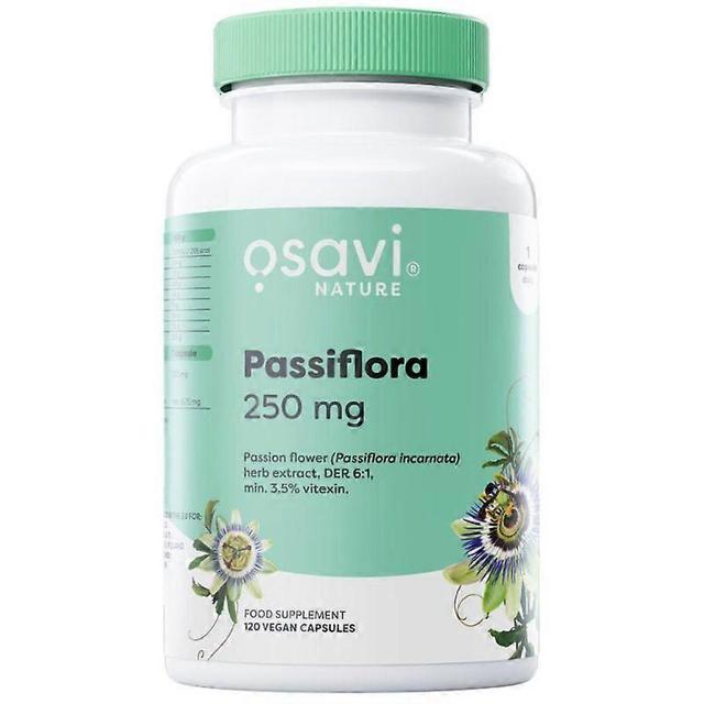 Osavi Passiflora 250mg Capsules 120 on Productcaster.