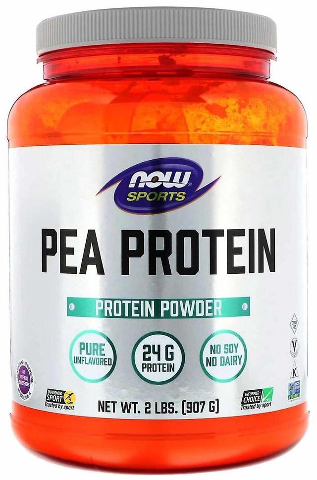 Now Foods Pea Protein 907 gr Dutch Chocolate on Productcaster.