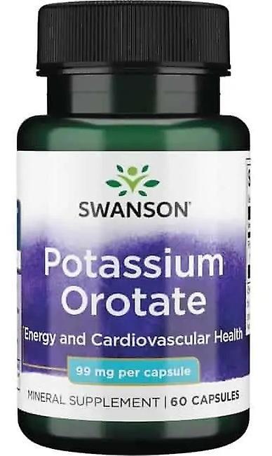 Swanson Potassium Orotate 60 Capsules 60 gr on Productcaster.