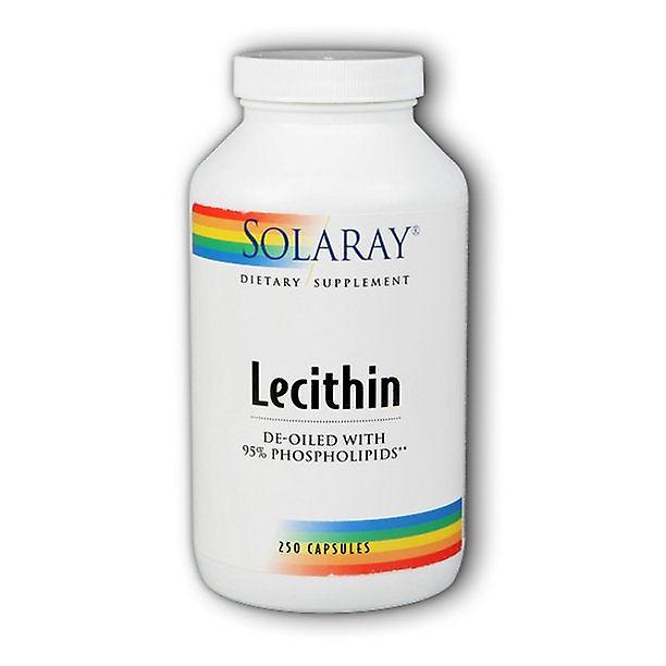 Solaray lecithin 250 capsules on Productcaster.