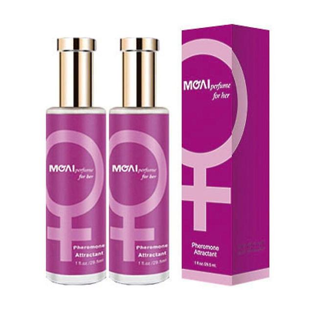 2PCS 29.5ml Pheromones Perfume Spray For Getting Immediate Women Male Attention Premium Scent on Productcaster.