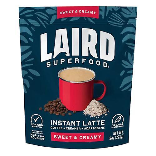 Laird Superfood Instant Latte With Sweet and Creamy, Case of 6 X 8 Oz (Pack of 3) on Productcaster.