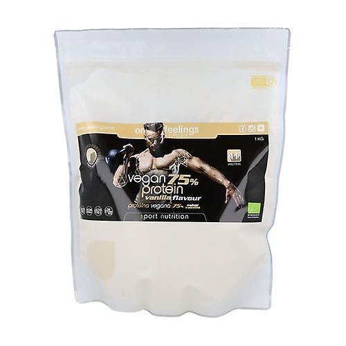 Energy Feelings Organic Vegetable Protein 75% Vanilla 1 kg on Productcaster.